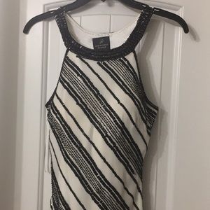 halter beaded mermaid gown